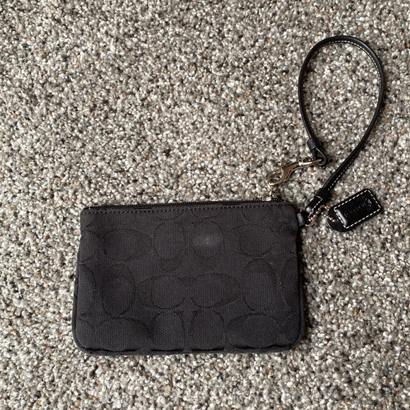 Black Coach clutch. Like new. Other colors available. - Picture 2 of 3